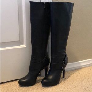 Jessica Simpson High Heel Black Boot (Avern)